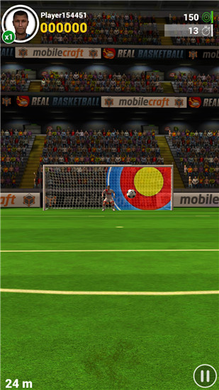 足球模拟射门3D破解版app下载_足球模拟射门3D v 1.1.1手机版下载