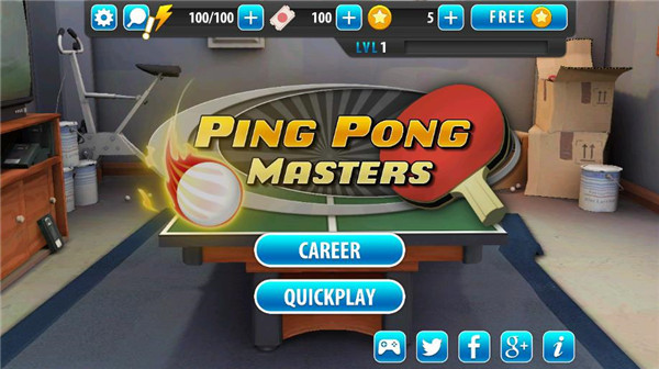 乒乓球大师破解版app下载_乒乓球大师 v1.1.3安卓版下载